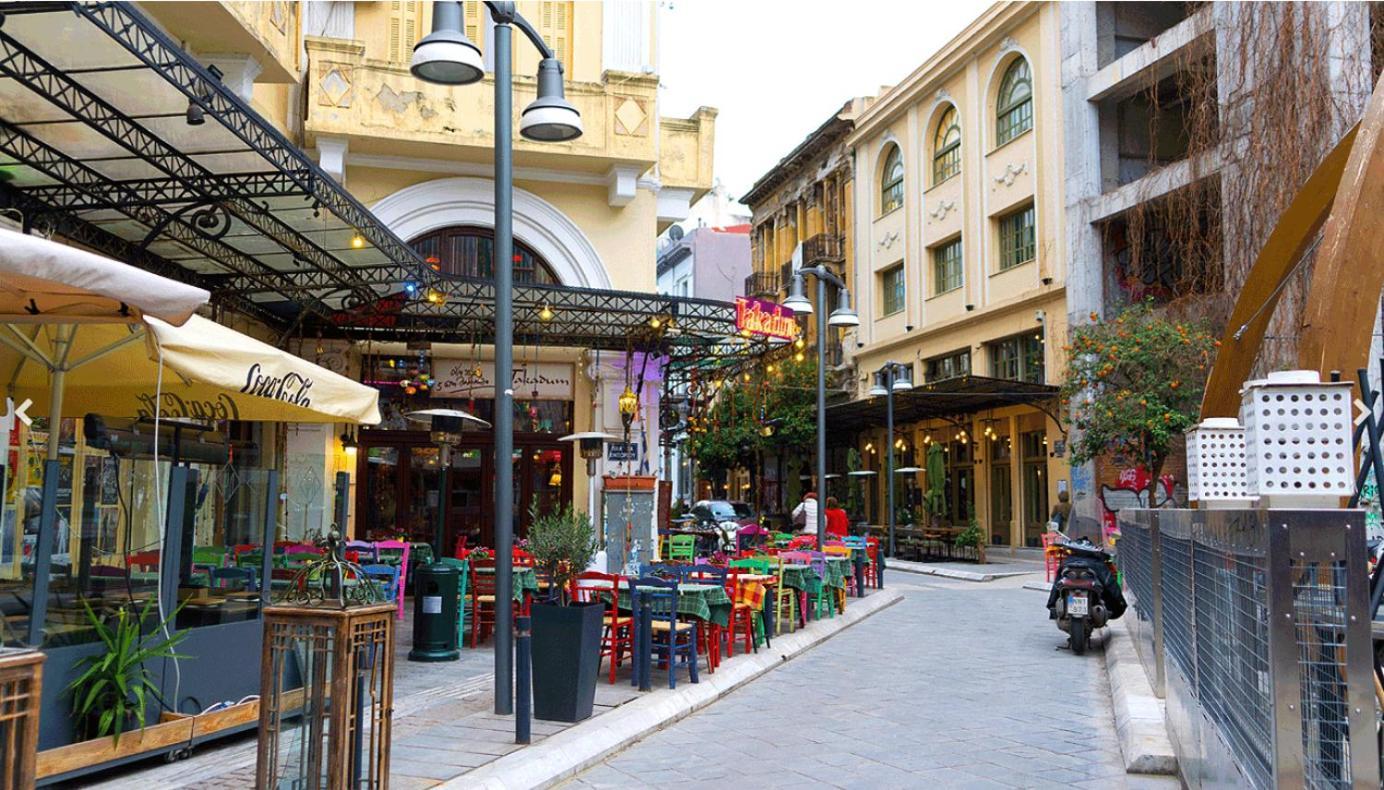 3C'S Thess At The Old Frankish Quarter - Ladadika/ Merchant'S Square Thessalonique Extérieur photo